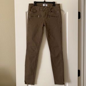Paige Indio Zip skinny jeans